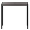 Flash Furniture 35" SQ Patio Table with Gray Wash Faux Teak Top XU-DG-UH8100-GY-GG - alternate 5